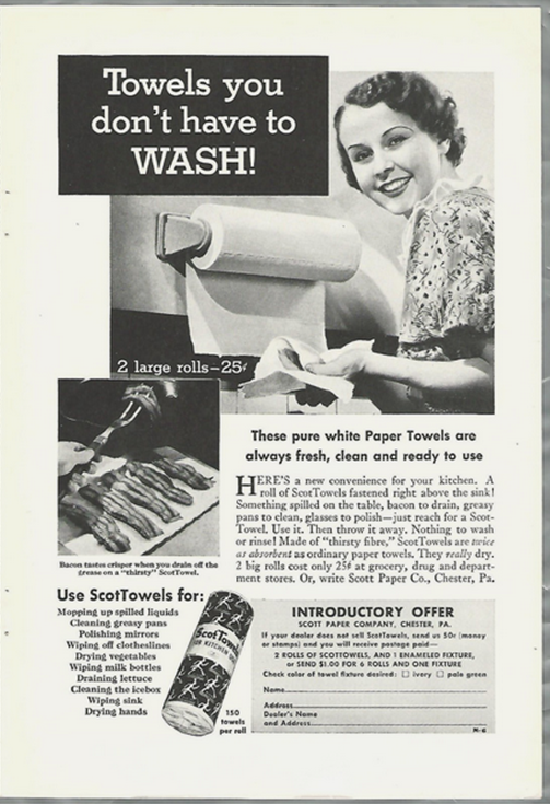 A full-page magazine advertisment.