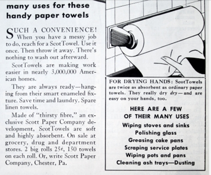 A print advertisment.