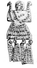 An ancient artifact depicting a local deity.