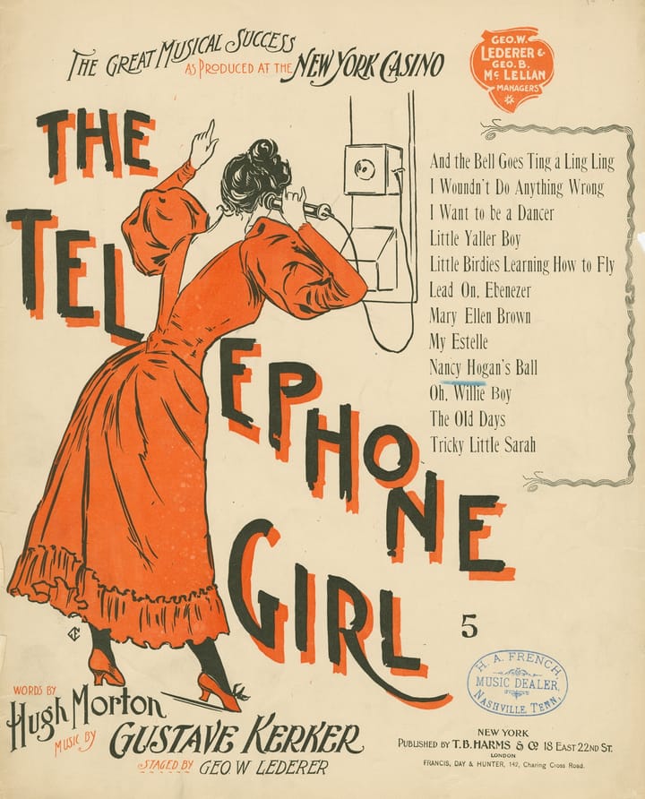 Cover of a musical show songbook.